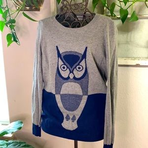 Anthropologie Women’s Owl Sweater